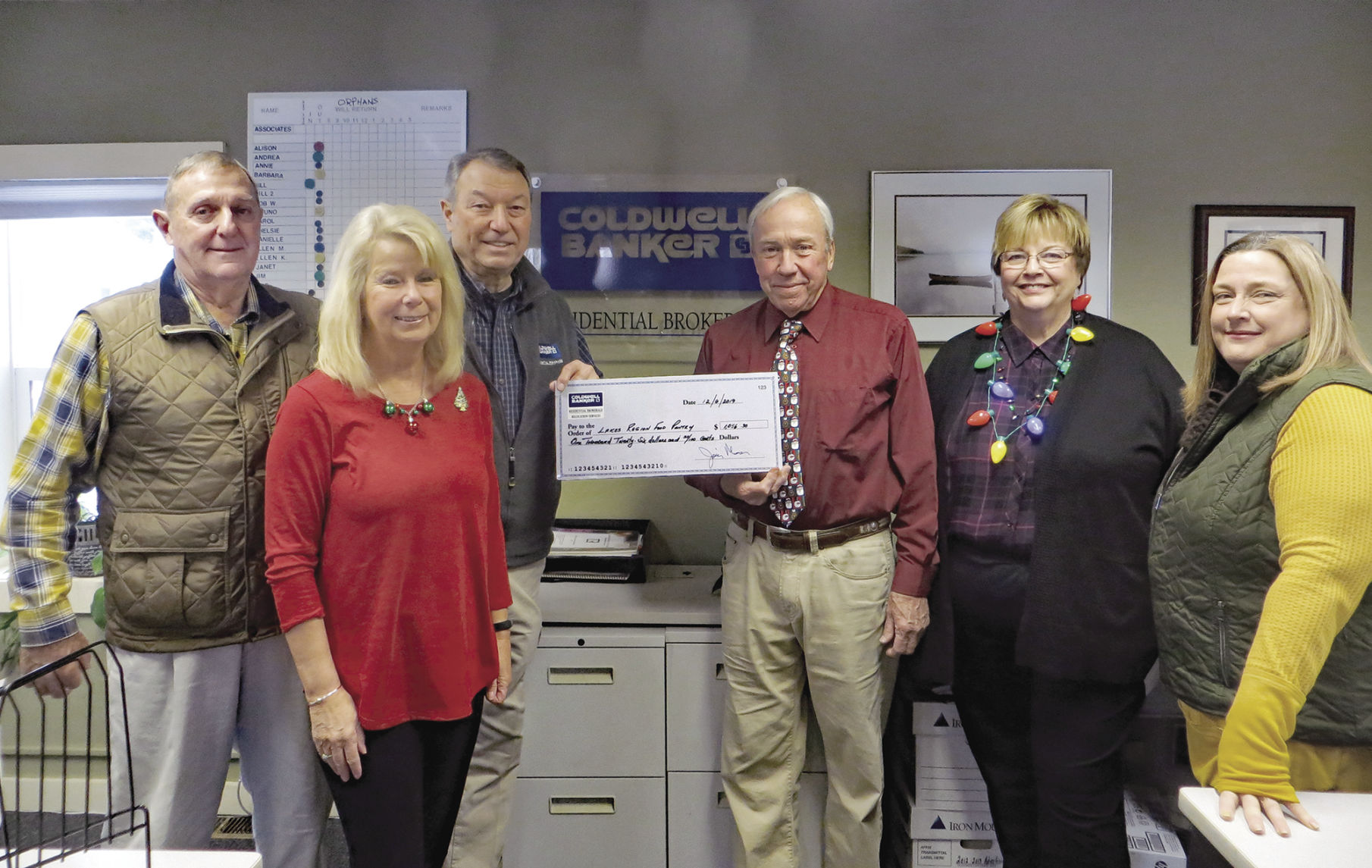 Coldwell Banker supports Lakes Region Food Pantry